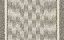Silverhow Grey Herringbone Runner