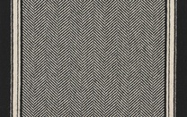 Buttermere Black Herringbone Runner